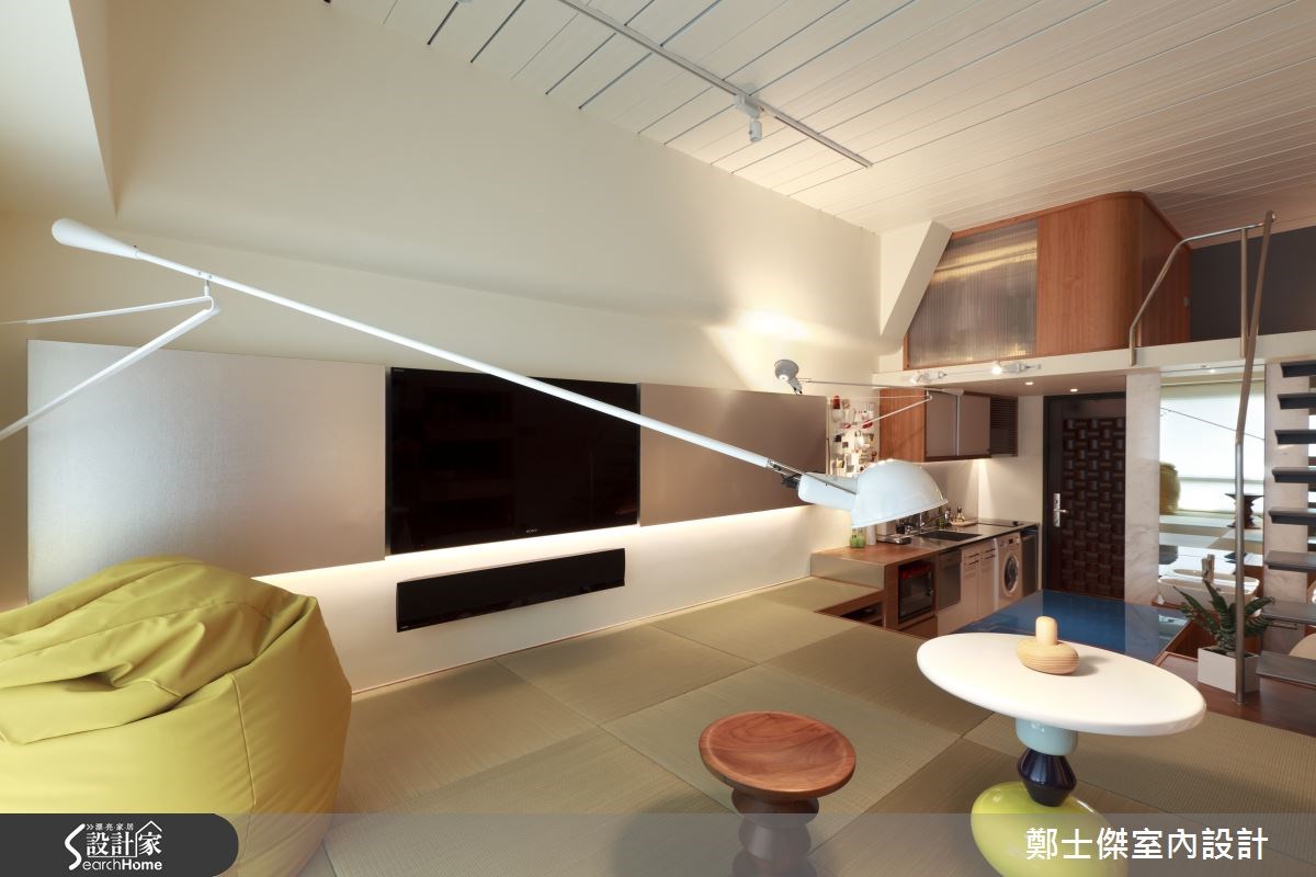 8坪新成屋(5年以下)＿客廳案例圖片＿鄭士傑設計有限公司＿鄭士傑_02之12