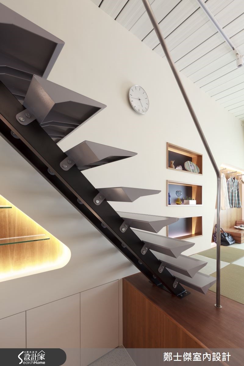 8坪新成屋(5年以下)＿樓梯案例圖片＿鄭士傑設計有限公司＿鄭士傑_02之17