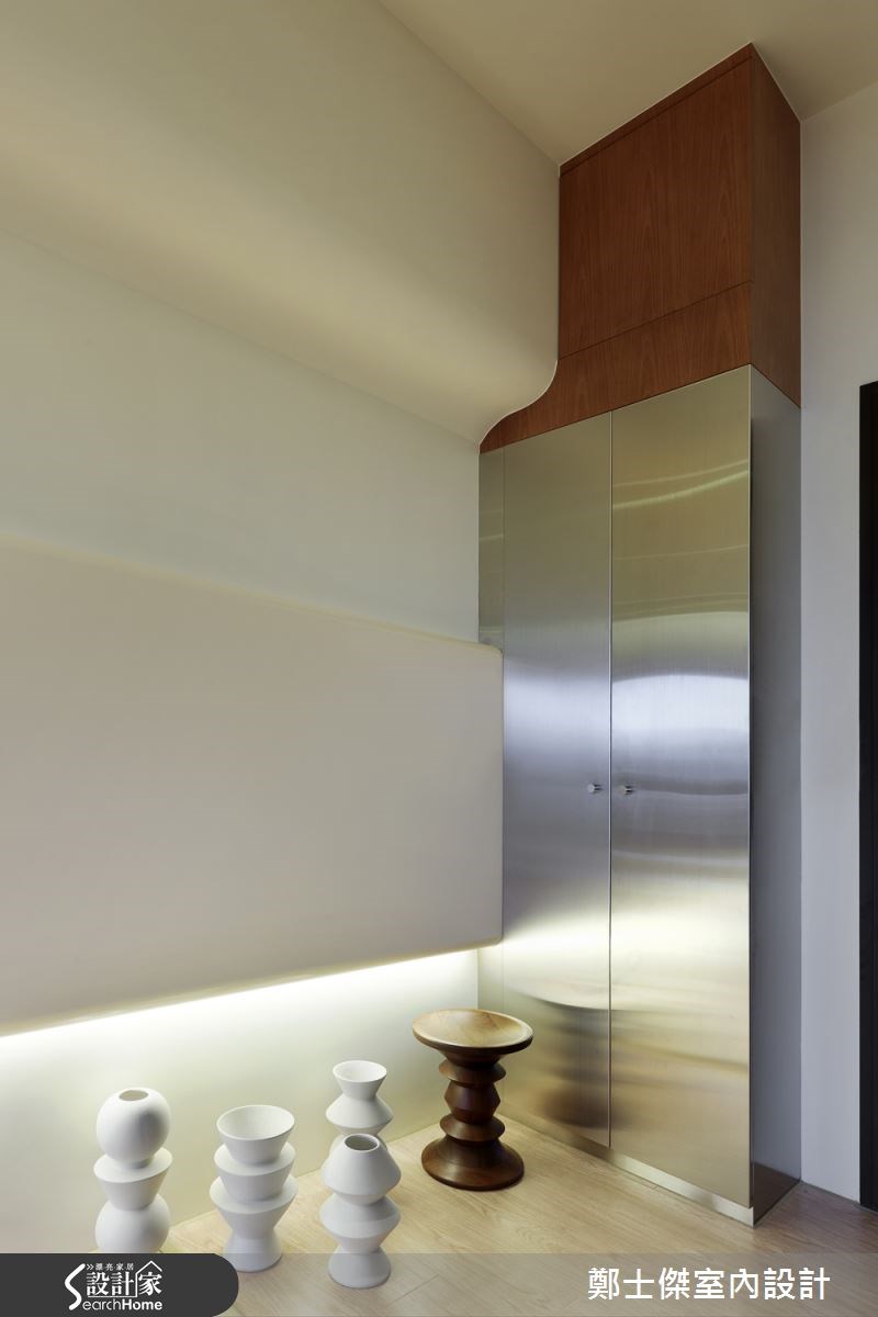 10坪新成屋(5年以下)＿混搭風玄關案例圖片＿鄭士傑設計有限公司＿鄭士傑_06之1