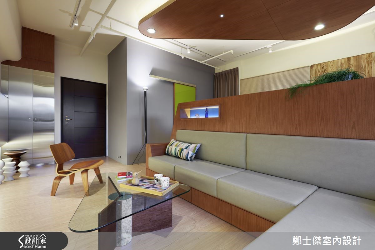 10坪新成屋(5年以下)＿混搭風客廳案例圖片＿鄭士傑設計有限公司＿鄭士傑_06之5