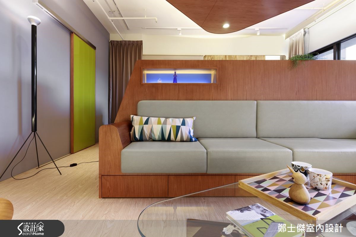10坪新成屋(5年以下)＿混搭風客廳案例圖片＿鄭士傑設計有限公司＿鄭士傑_06之7