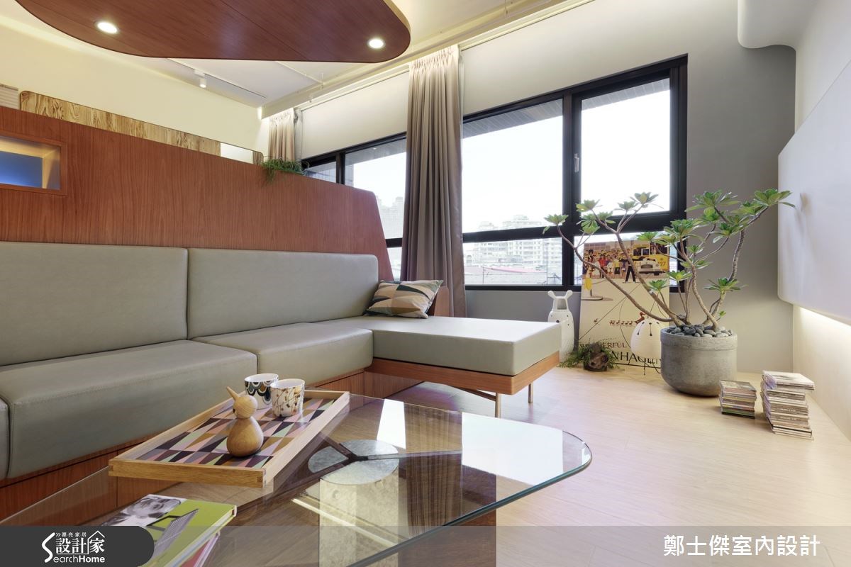 10坪新成屋(5年以下)＿混搭風客廳案例圖片＿鄭士傑設計有限公司＿鄭士傑_06之8