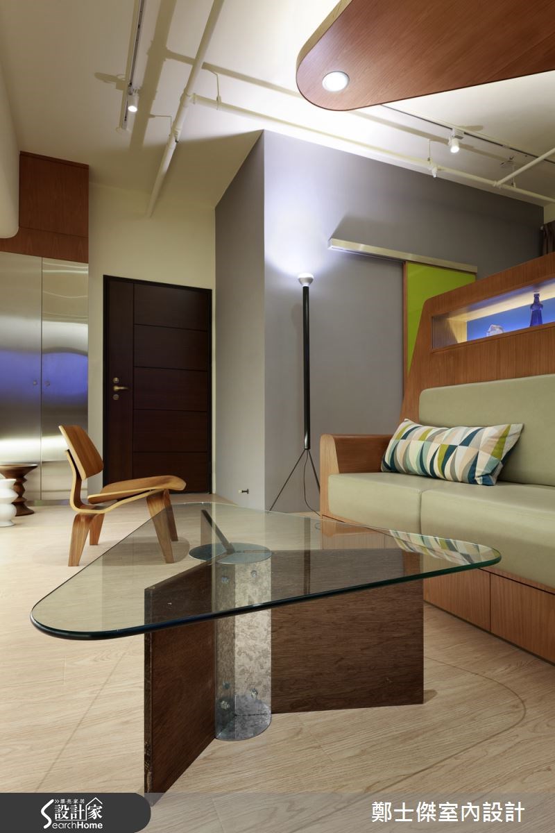 10坪新成屋(5年以下)＿混搭風客廳案例圖片＿鄭士傑設計有限公司＿鄭士傑_06之9