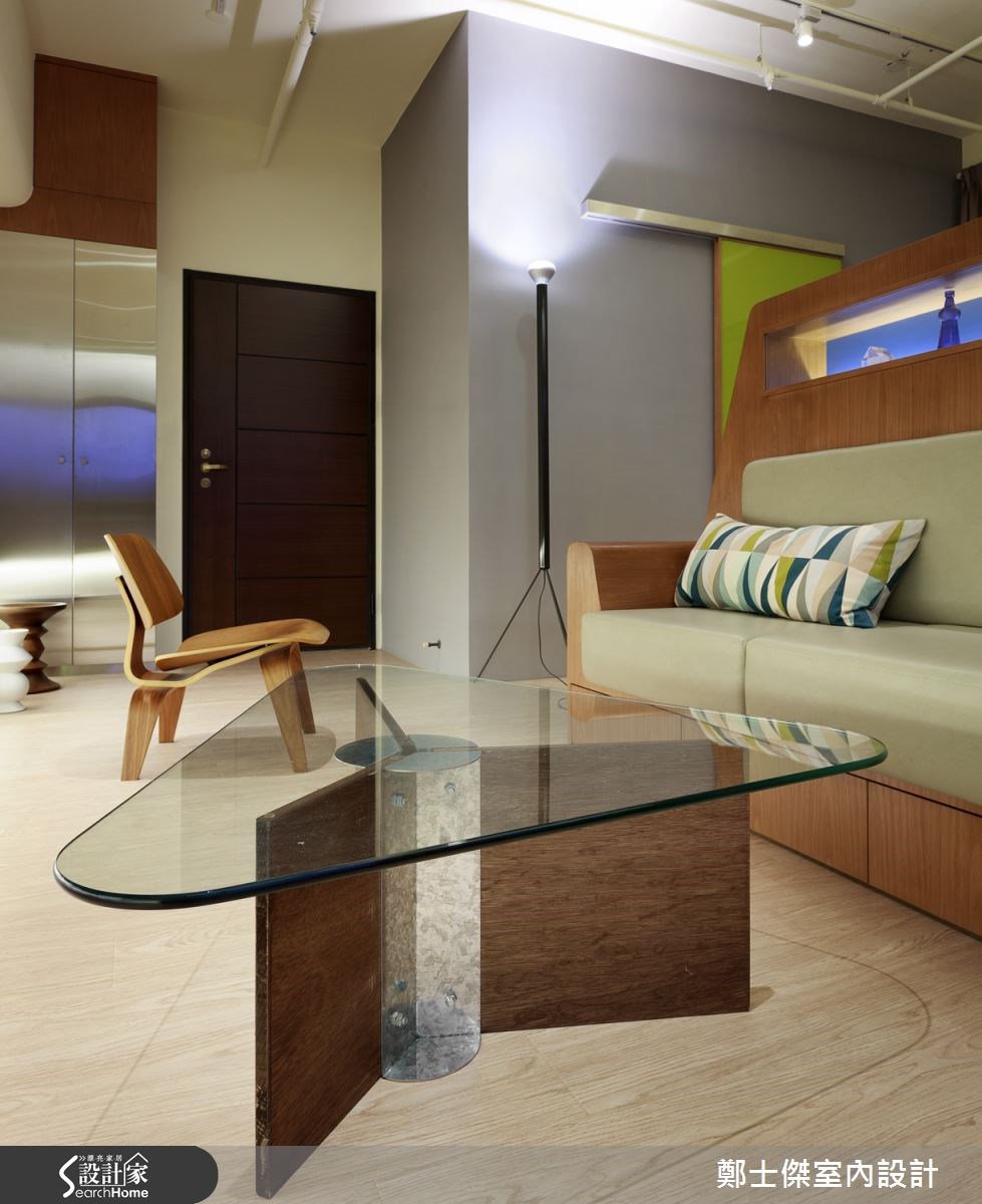 10坪新成屋(5年以下)＿混搭風客廳案例圖片＿鄭士傑設計有限公司＿鄭士傑_06之10