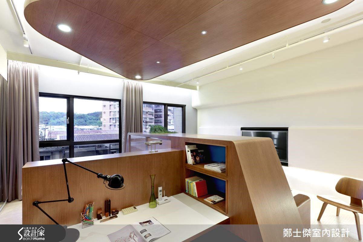 10坪新成屋(5年以下)＿混搭風工作區案例圖片＿鄭士傑設計有限公司＿鄭士傑_06之13