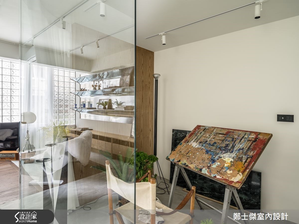 25坪老屋(16~30年)＿現代風工作區案例圖片＿鄭士傑設計有限公司＿鄭士傑_12之9