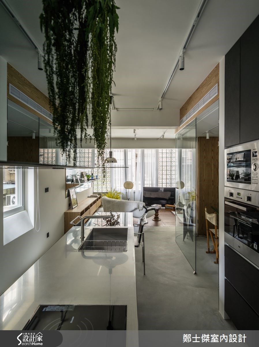 25坪老屋(16~30年)＿現代風廚房案例圖片＿鄭士傑設計有限公司＿鄭士傑_12之14