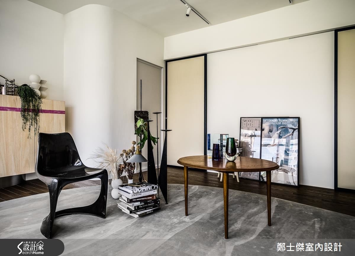 25坪老屋(16~30年)＿簡約風客廳案例圖片＿鄭士傑設計有限公司＿鄭士傑_13之2