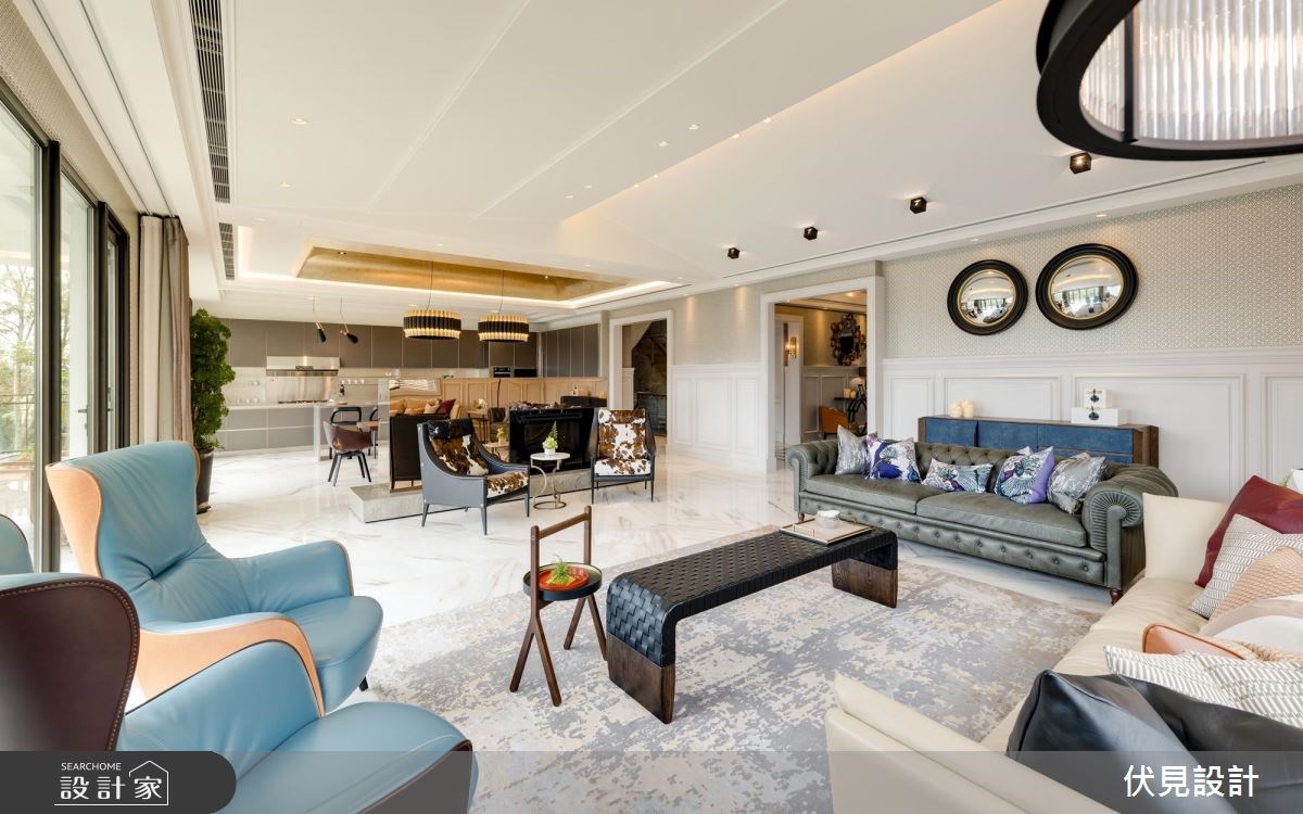 150坪新成屋(5年以下)＿混搭風案例圖片＿伏見設計事業有限公司＿伏見_誠泰大院之8