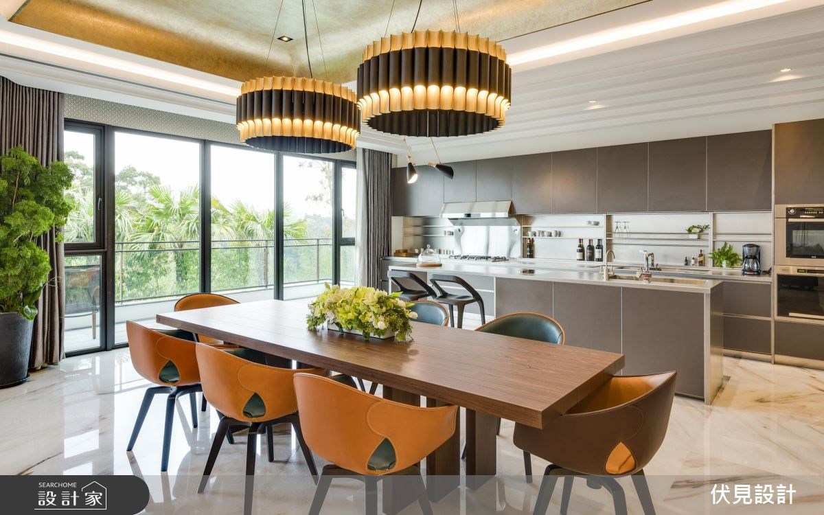 150坪新成屋(5年以下)＿混搭風案例圖片＿伏見設計事業有限公司＿伏見_誠泰大院之10