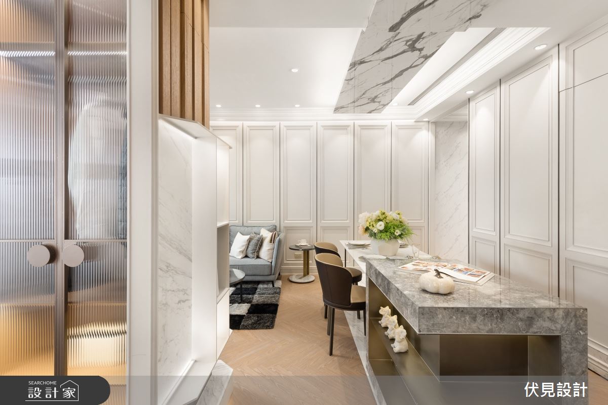 36坪新成屋(5年以下)＿混搭風吧檯案例圖片＿伏見設計事業有限公司＿伏見_新月天地之5