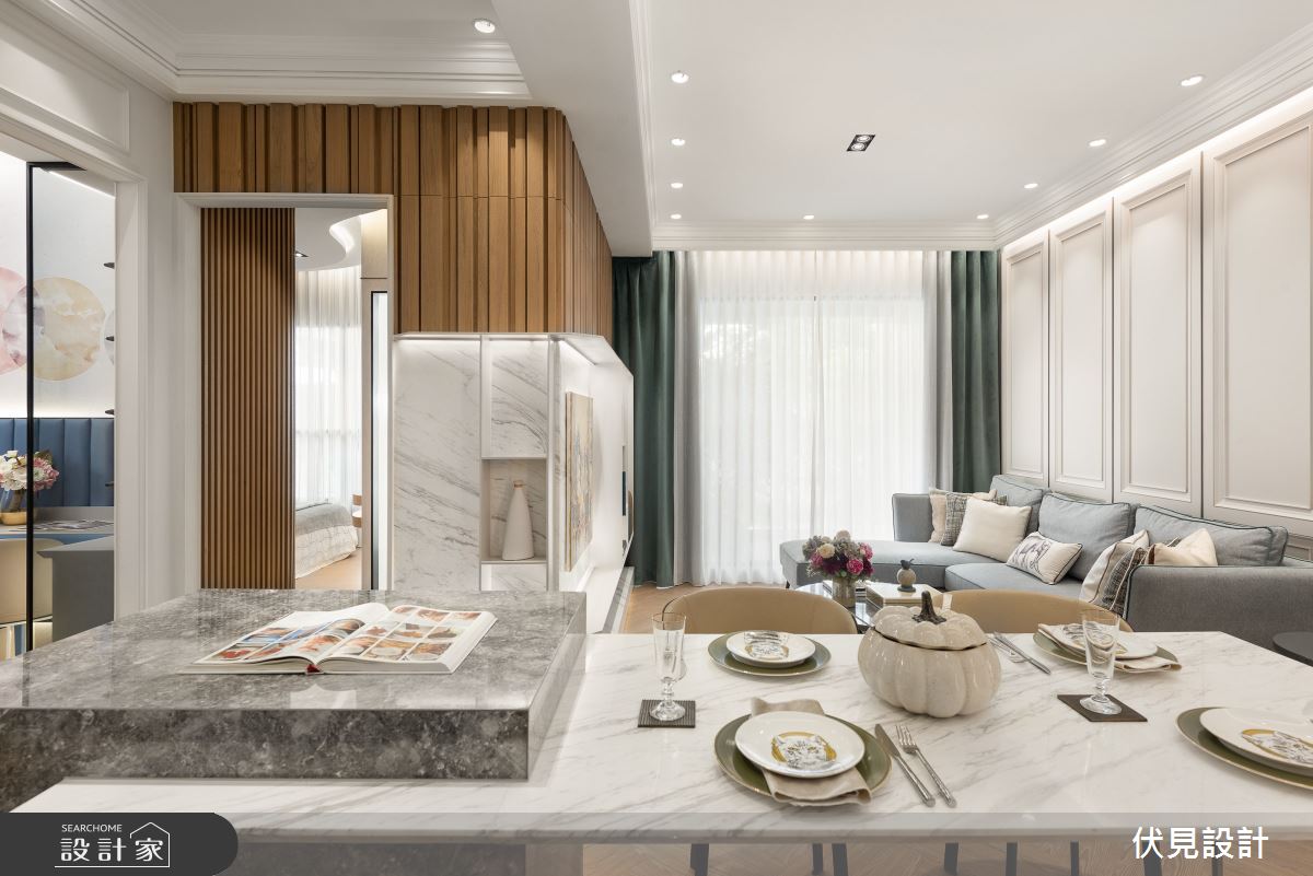 36坪新成屋(5年以下)＿混搭風餐廳案例圖片＿伏見設計事業有限公司＿伏見_新月天地之7