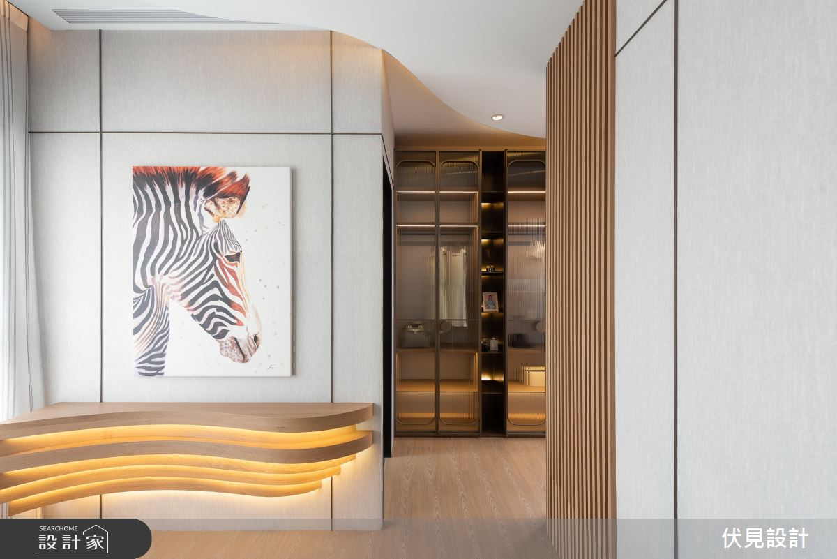 36坪新成屋(5年以下)＿混搭風臥室案例圖片＿伏見設計事業有限公司＿伏見_新月天地之15