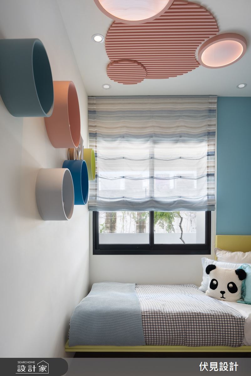 36坪新成屋(5年以下)＿美式風兒童房兒童房案例圖片＿伏見設計事業有限公司＿伏見_昕悅灣之12