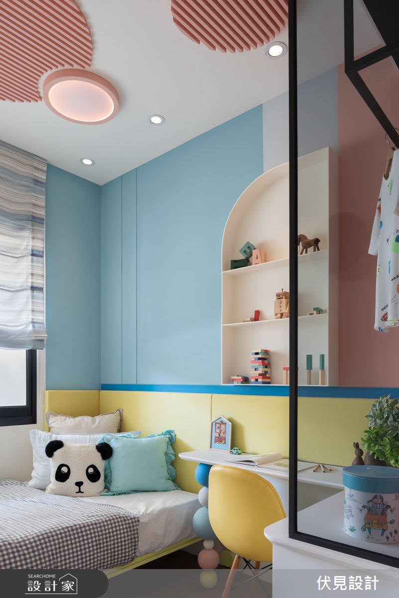 36坪新成屋(5年以下)＿美式風兒童房兒童房案例圖片＿伏見設計事業有限公司＿伏見_昕悅灣之13