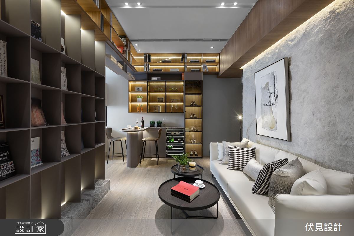 21坪預售屋＿混搭風商業空間案例圖片＿伏見設計事業有限公司＿伏見_詠勝市中欣之4