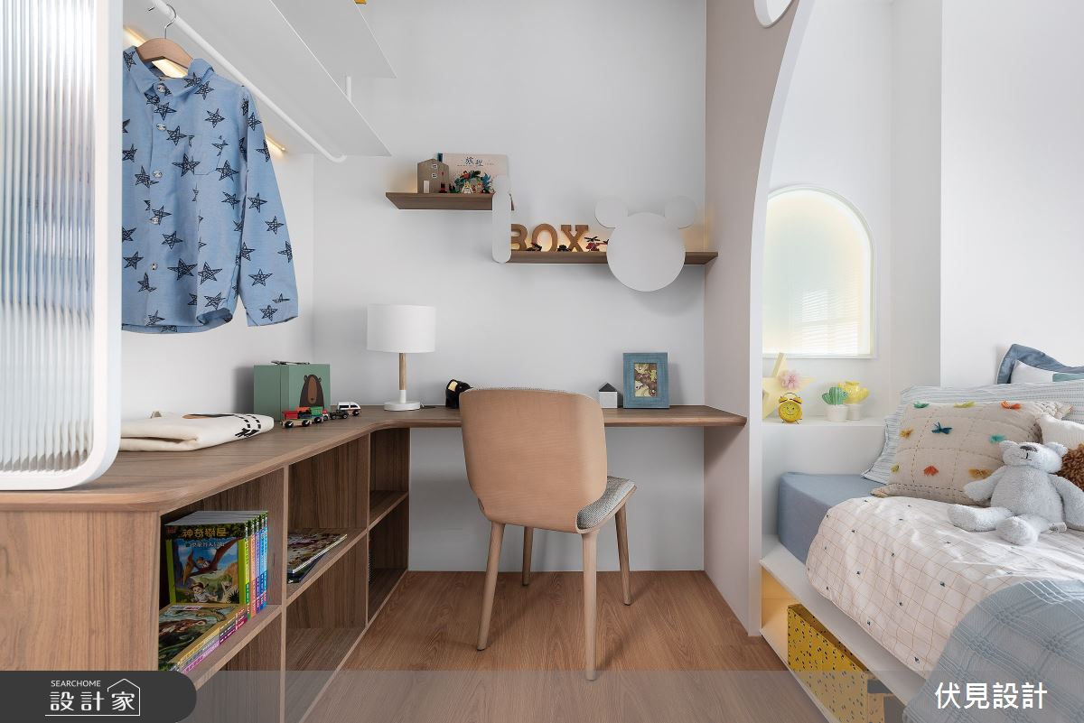 41坪新成屋(5年以下)＿美式風兒童房兒童房案例圖片＿伏見設計事業有限公司＿伏見_帝國花園之14