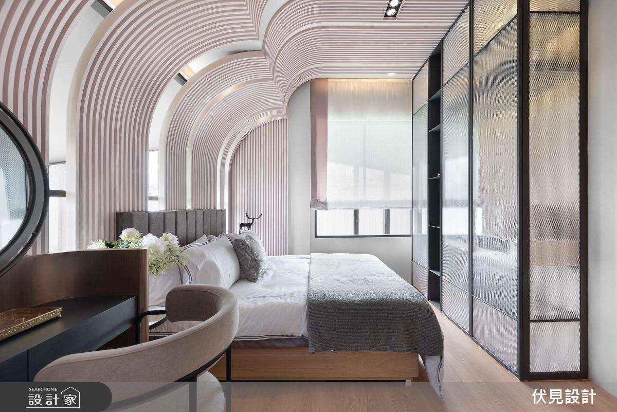 41坪新成屋(5年以下)＿美式風臥室案例圖片＿伏見設計事業有限公司＿伏見_帝國花園之12