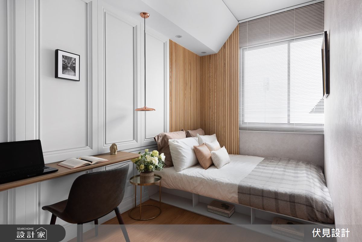 41坪新成屋(5年以下)＿美式風臥室案例圖片＿伏見設計事業有限公司＿伏見_帝國花園之18