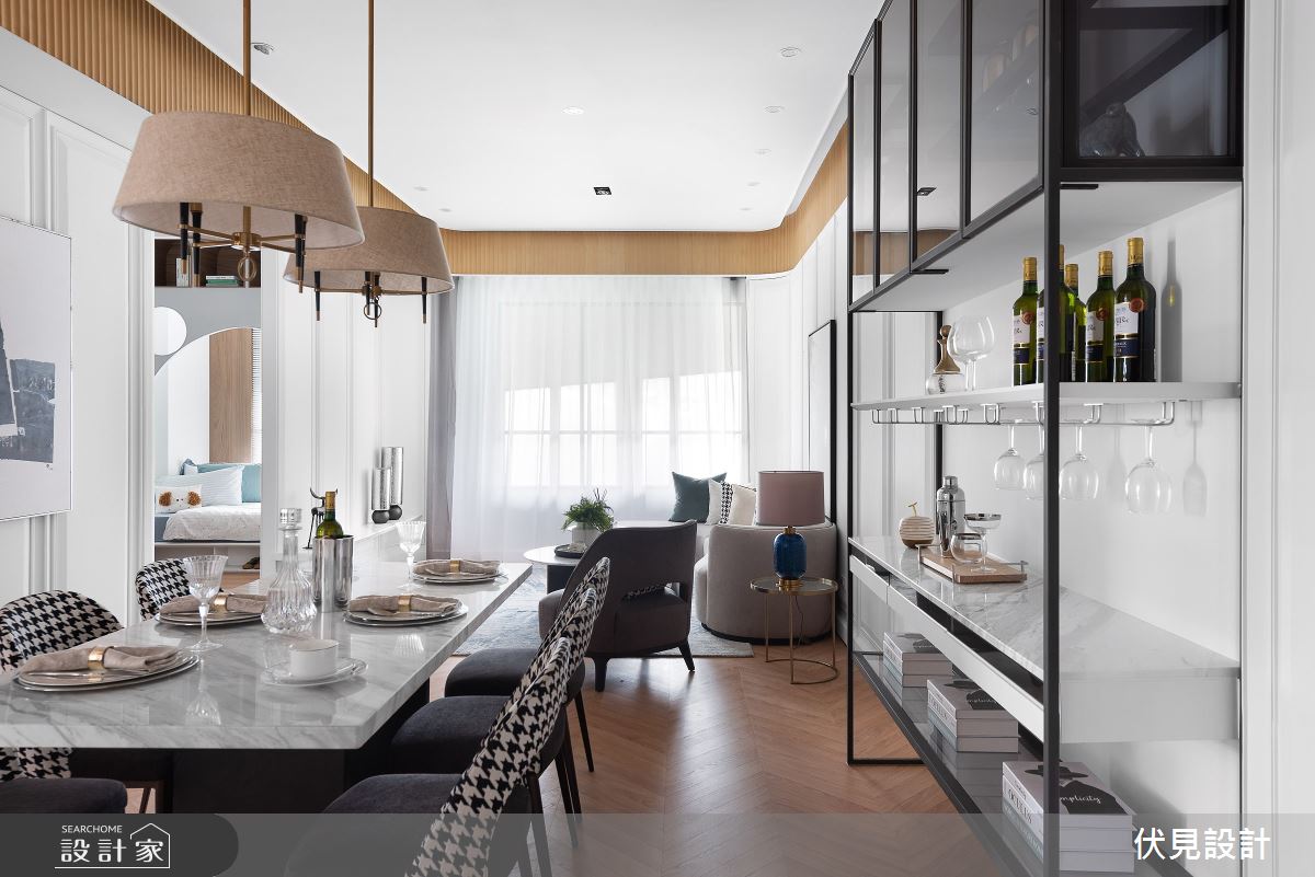 41坪新成屋(5年以下)＿美式風餐廳案例圖片＿伏見設計事業有限公司＿伏見_帝國花園之7