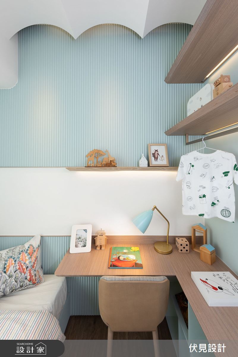 36坪新成屋(5年以下)＿奢華風兒童房兒童房案例圖片＿伏見設計事業有限公司＿伏見_河家歡之15