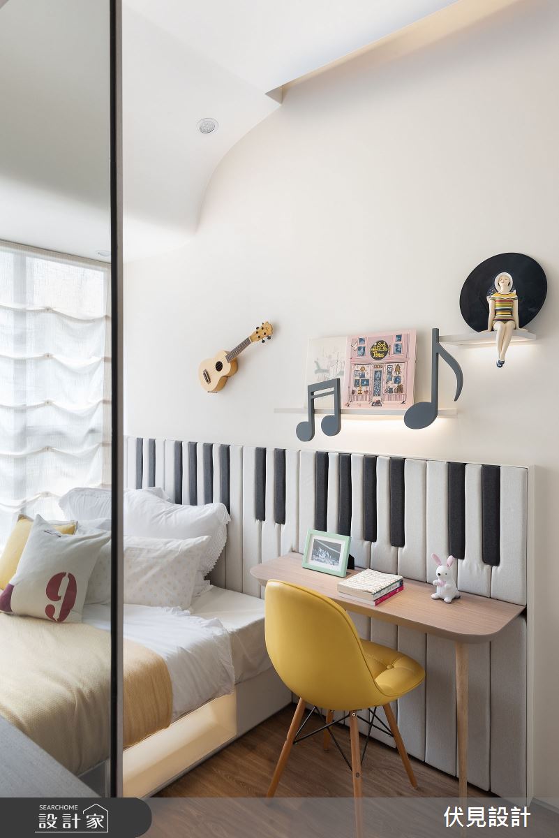 36坪新成屋(5年以下)＿奢華風兒童房兒童房案例圖片＿伏見設計事業有限公司＿伏見_河家歡之16