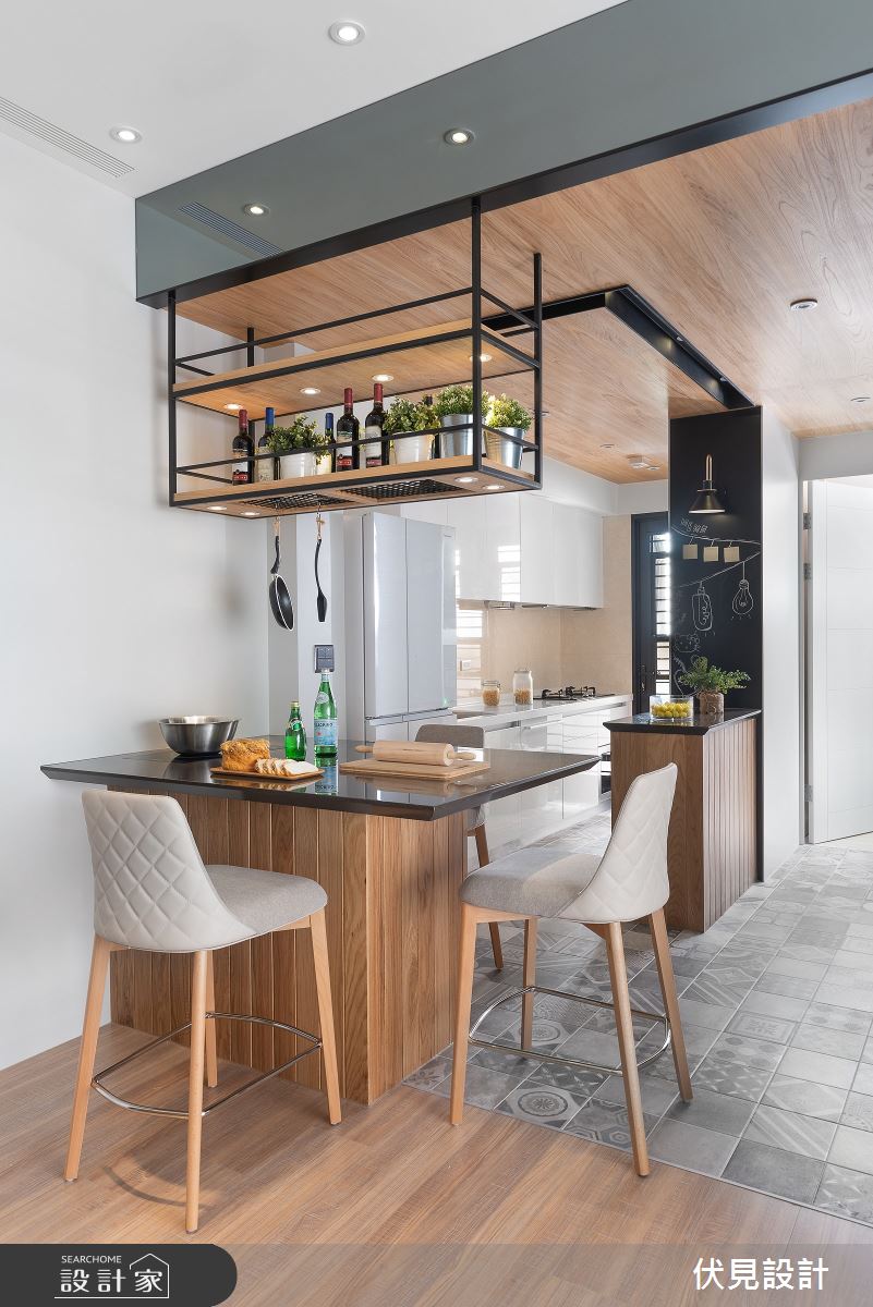 42坪新成屋(5年以下)＿工業風餐廳案例圖片＿伏見設計事業有限公司＿伏見_長耀雙峰匯之7