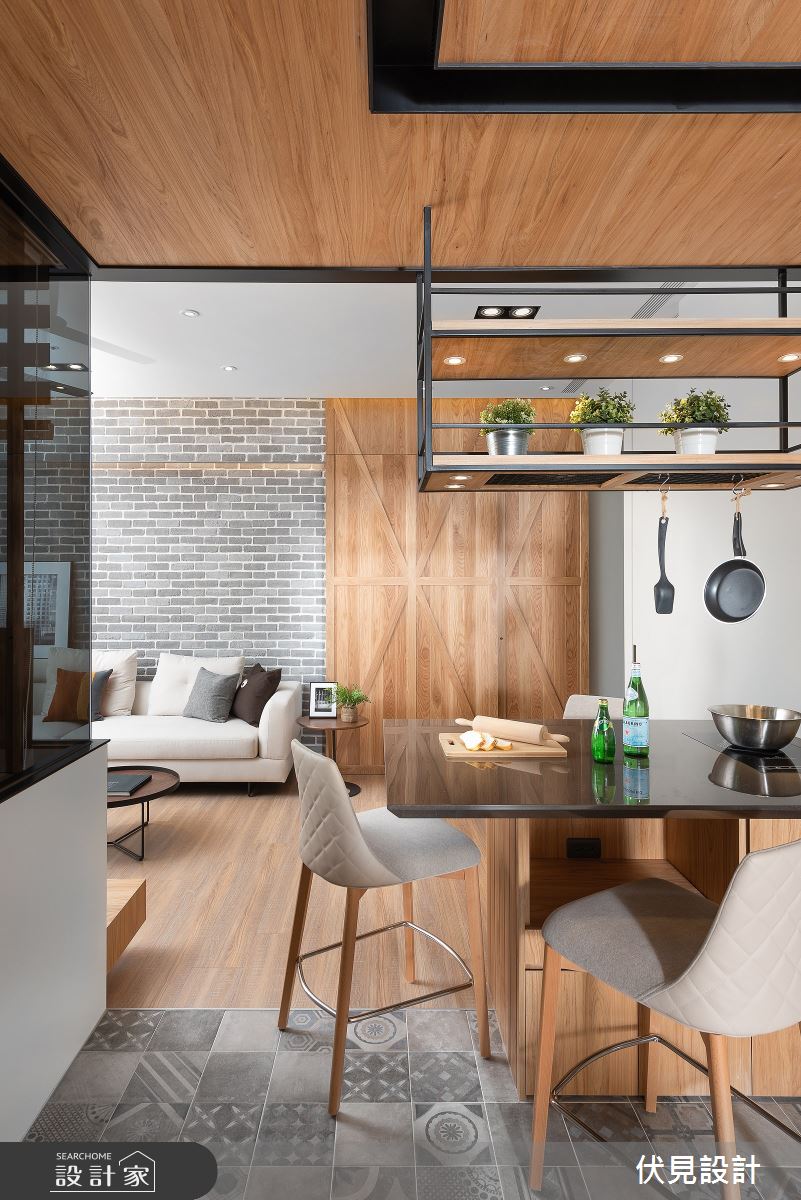 42坪新成屋(5年以下)＿工業風餐廳案例圖片＿伏見設計事業有限公司＿伏見_長耀雙峰匯之13