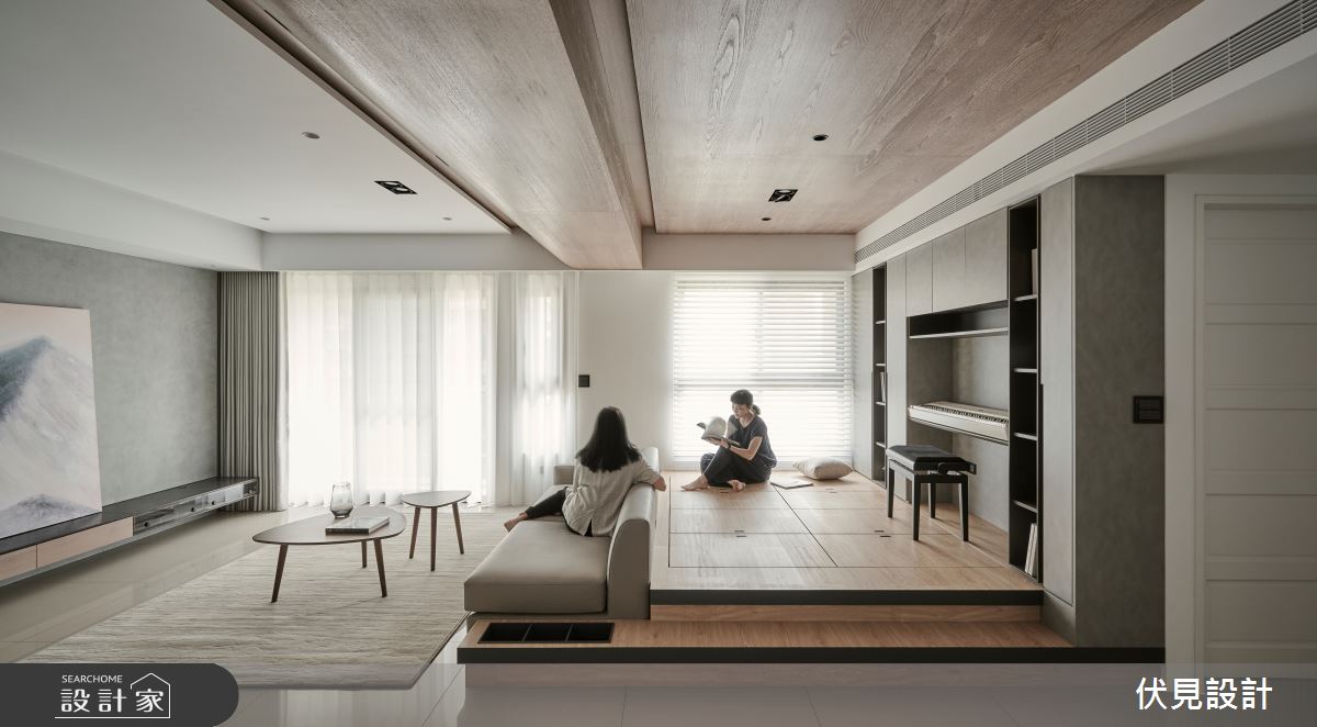 70坪新成屋(5年以下)＿混搭風臥榻案例圖片＿伏見設計事業有限公司＿伏見_淡水天駿之5