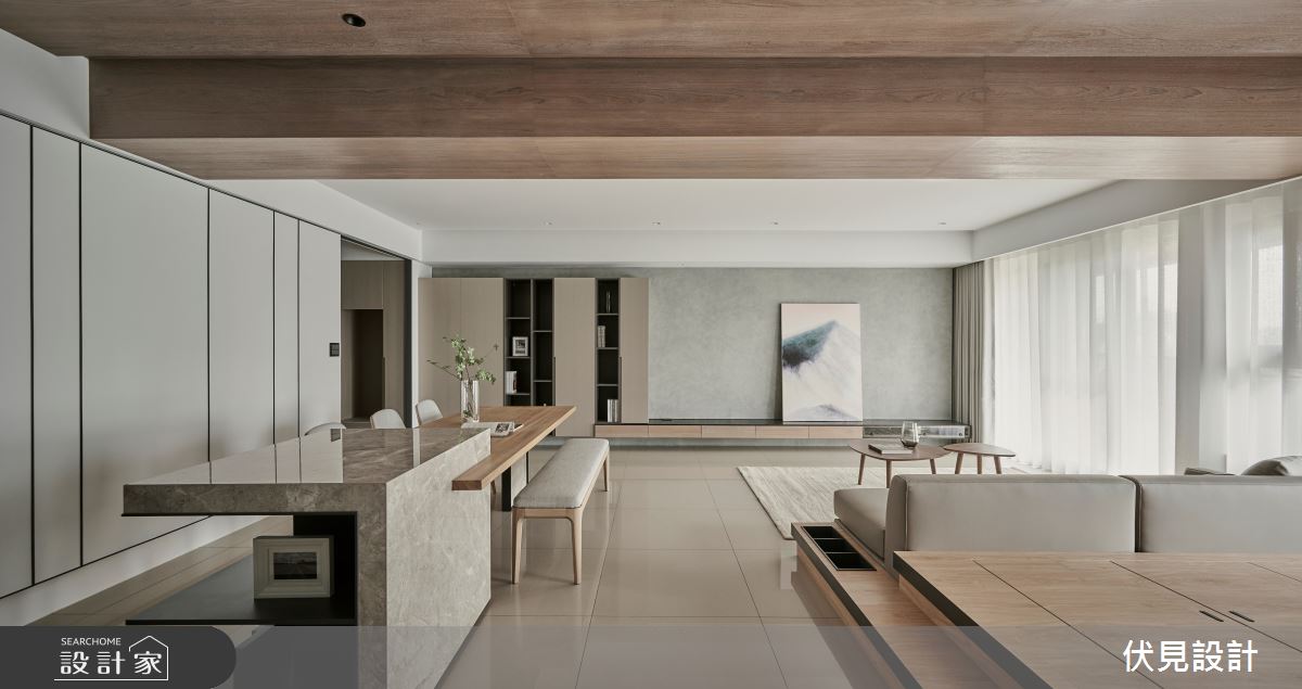 70坪新成屋(5年以下)＿混搭風臥榻案例圖片＿伏見設計事業有限公司＿伏見_淡水天駿之9