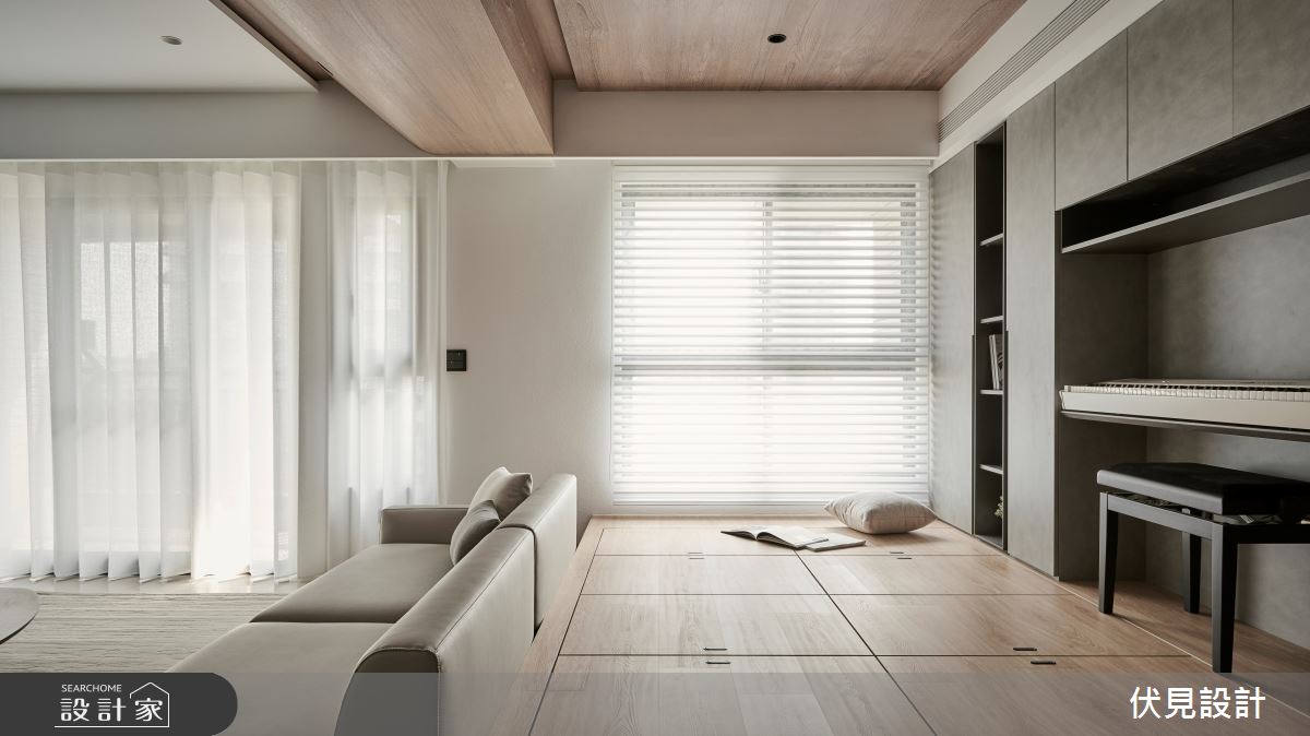 70坪新成屋(5年以下)＿混搭風臥榻案例圖片＿伏見設計事業有限公司＿伏見_淡水天駿之6