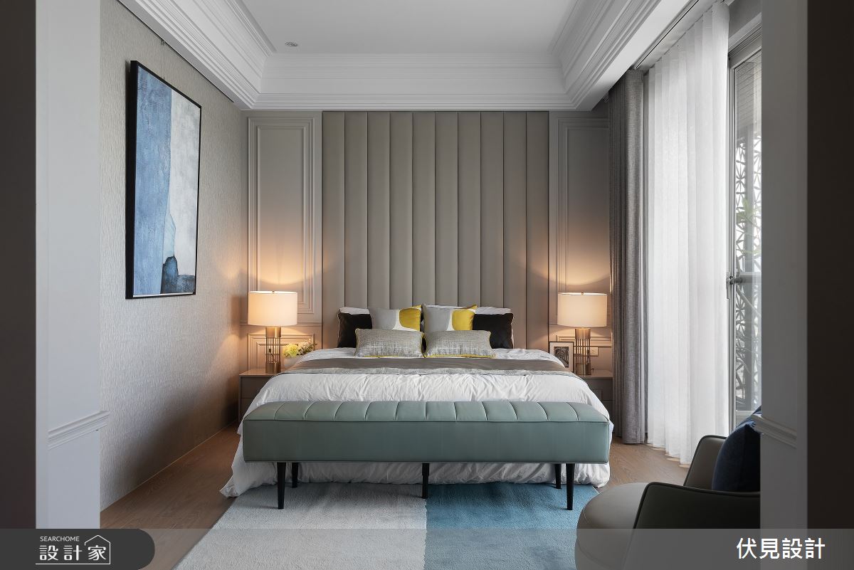 68坪新成屋(5年以下)＿美式風臥室案例圖片＿伏見設計事業有限公司＿伏見_三本千晴_A之11