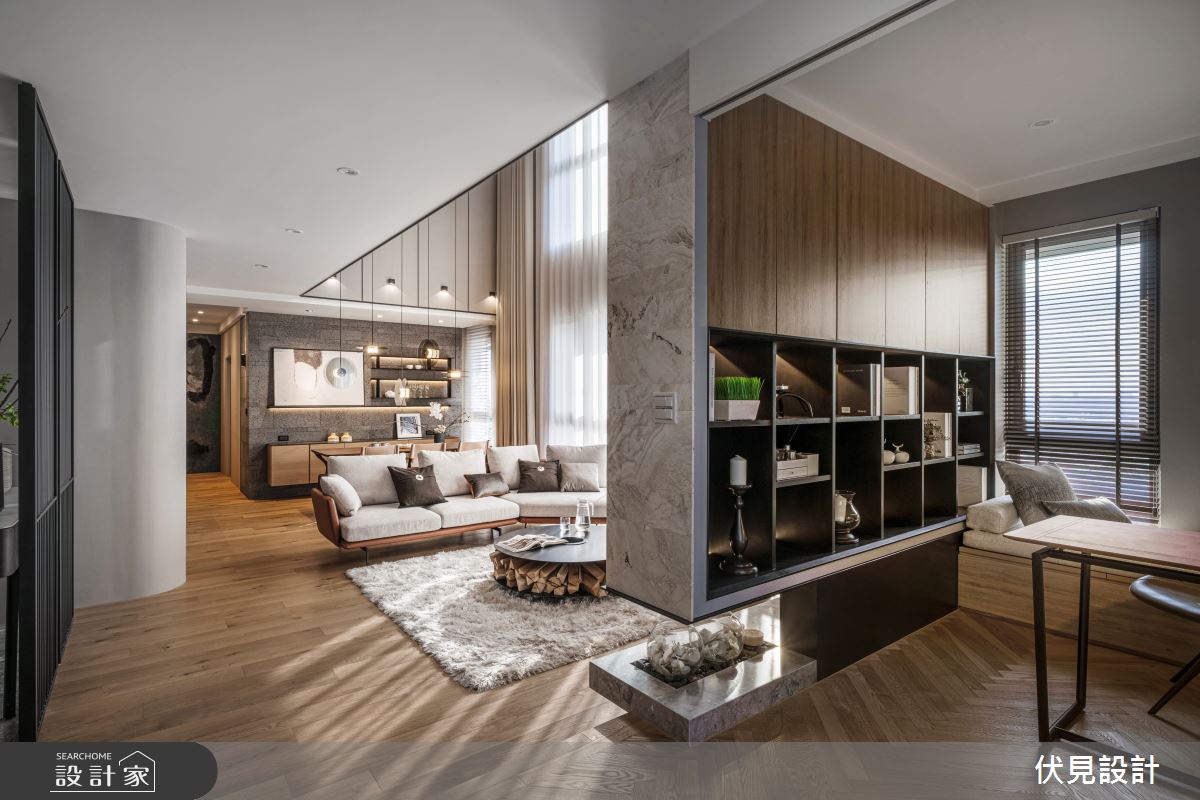 100坪新成屋(5年以下)＿現代風書房案例圖片＿伏見設計事業有限公司＿伏見_三本千晴_B之3