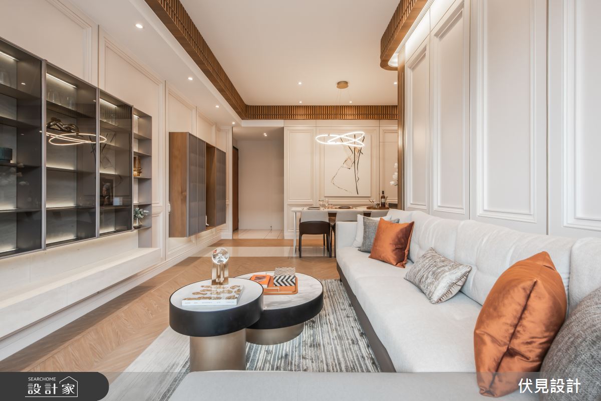 新成屋(5年以下)＿混搭風客廳案例圖片＿伏見設計事業有限公司＿伏見_宏國央北之5
