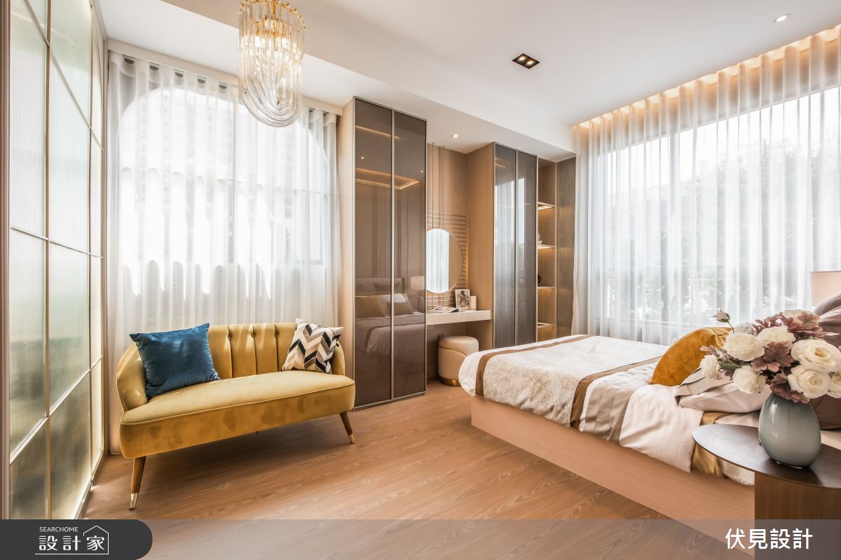 新成屋(5年以下)＿混搭風臥室案例圖片＿伏見設計事業有限公司＿伏見_宏國央北之11