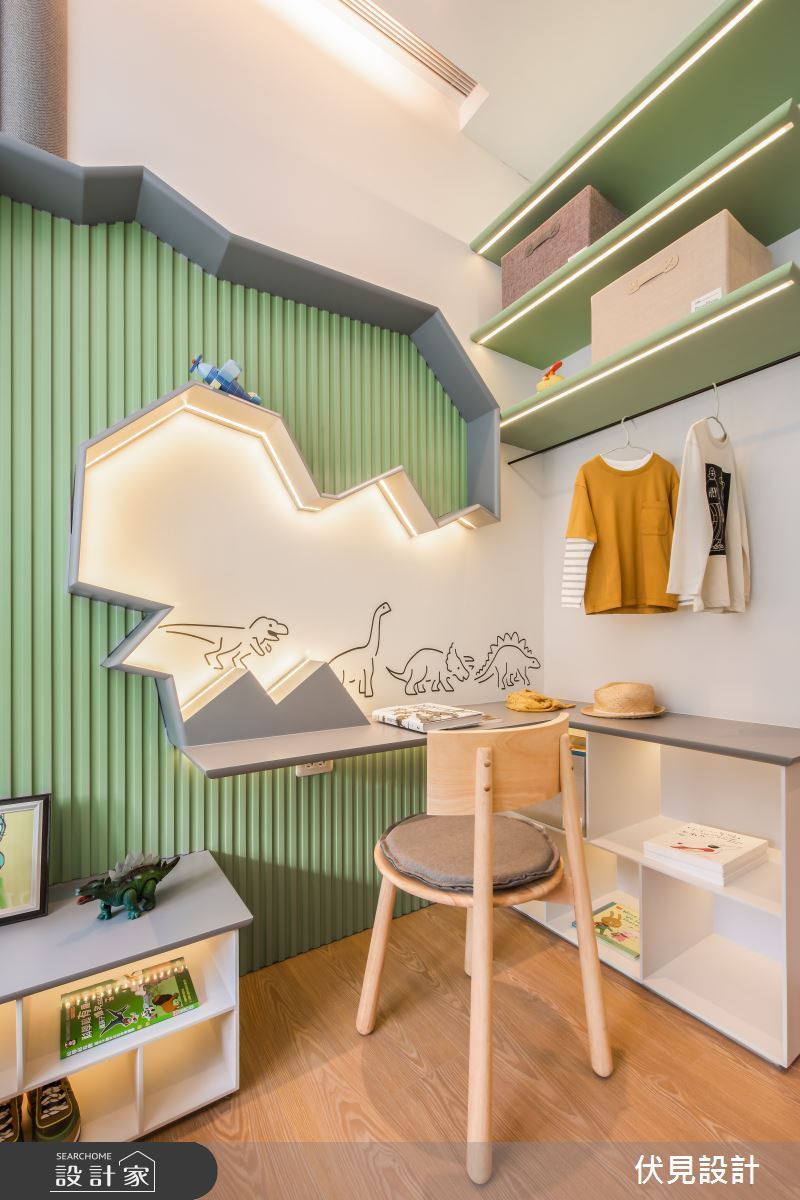 新成屋(5年以下)＿混搭風兒童房兒童房案例圖片＿伏見設計事業有限公司＿伏見_宏國央北之19