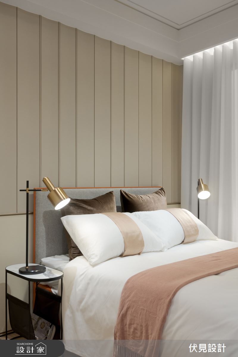 37坪預售屋＿混搭風臥室案例圖片＿伏見設計事業有限公司＿伏見_立軒天頤_2之9