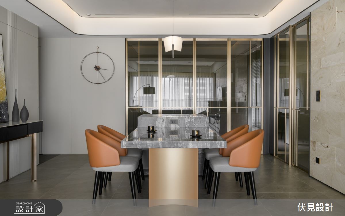 74坪中古屋(5~15年)＿現代風餐廳案例圖片＿伏見設計事業有限公司＿伏見_捷寶君品之16