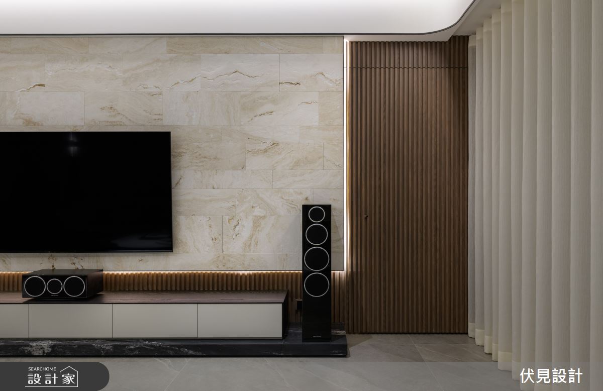 74坪中古屋(5~15年)＿現代風客廳案例圖片＿伏見設計事業有限公司＿伏見_捷寶君品之7