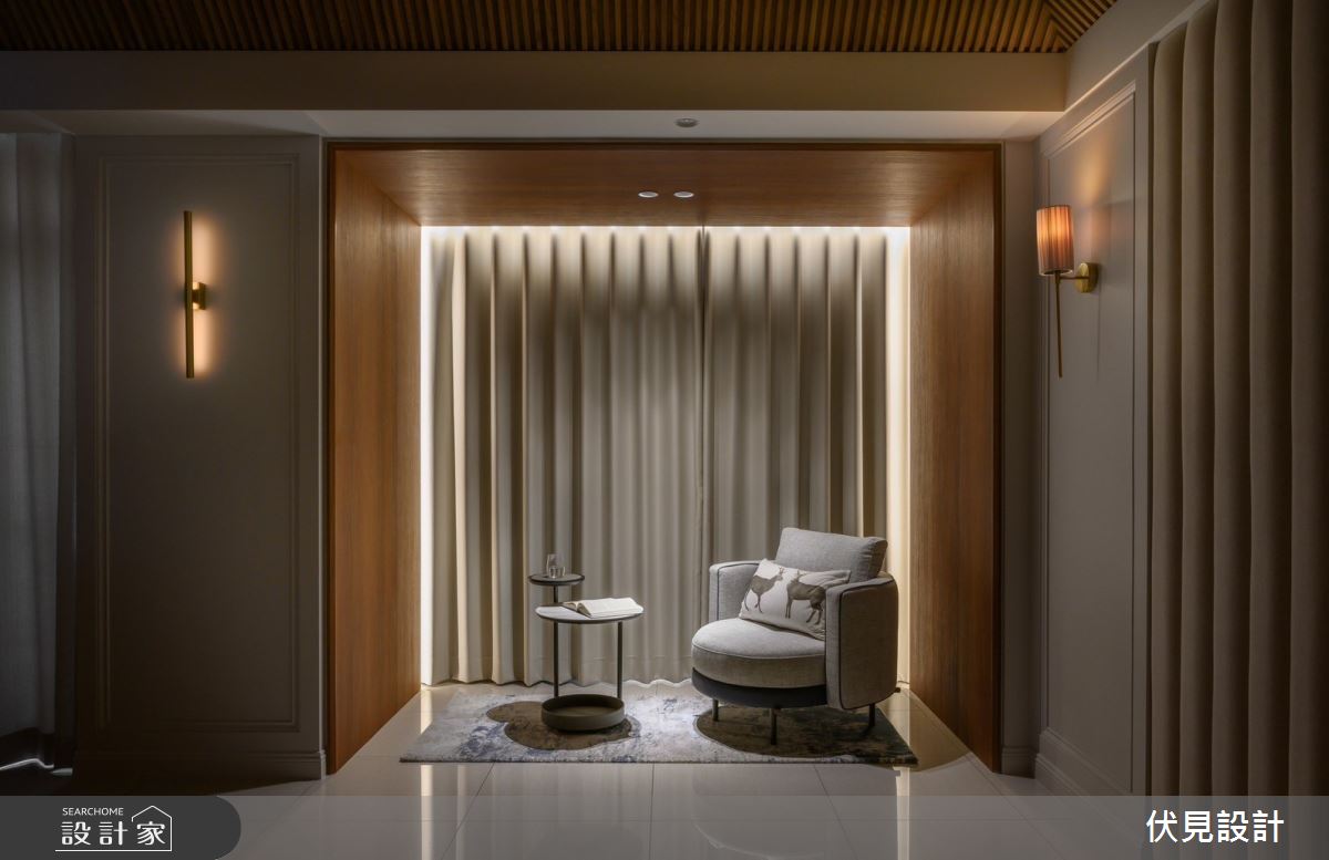 老屋(16~30年)＿現代美式風臥室案例圖片＿伏見設計事業有限公司＿伏見_香柏木建構 Villa之23