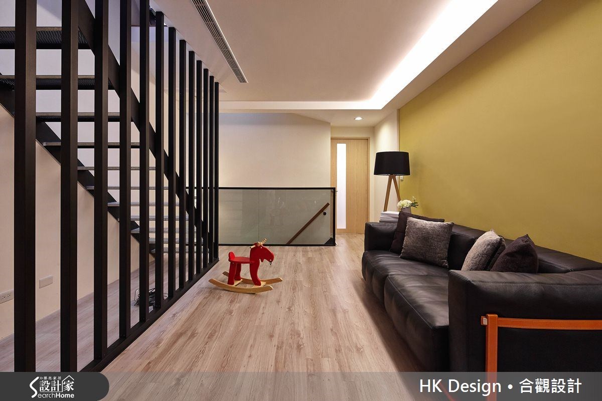 100坪老屋(16~30年)＿混搭風樓梯案例圖片＿合觀室內裝修工程股份有限公司＿合觀_01之3