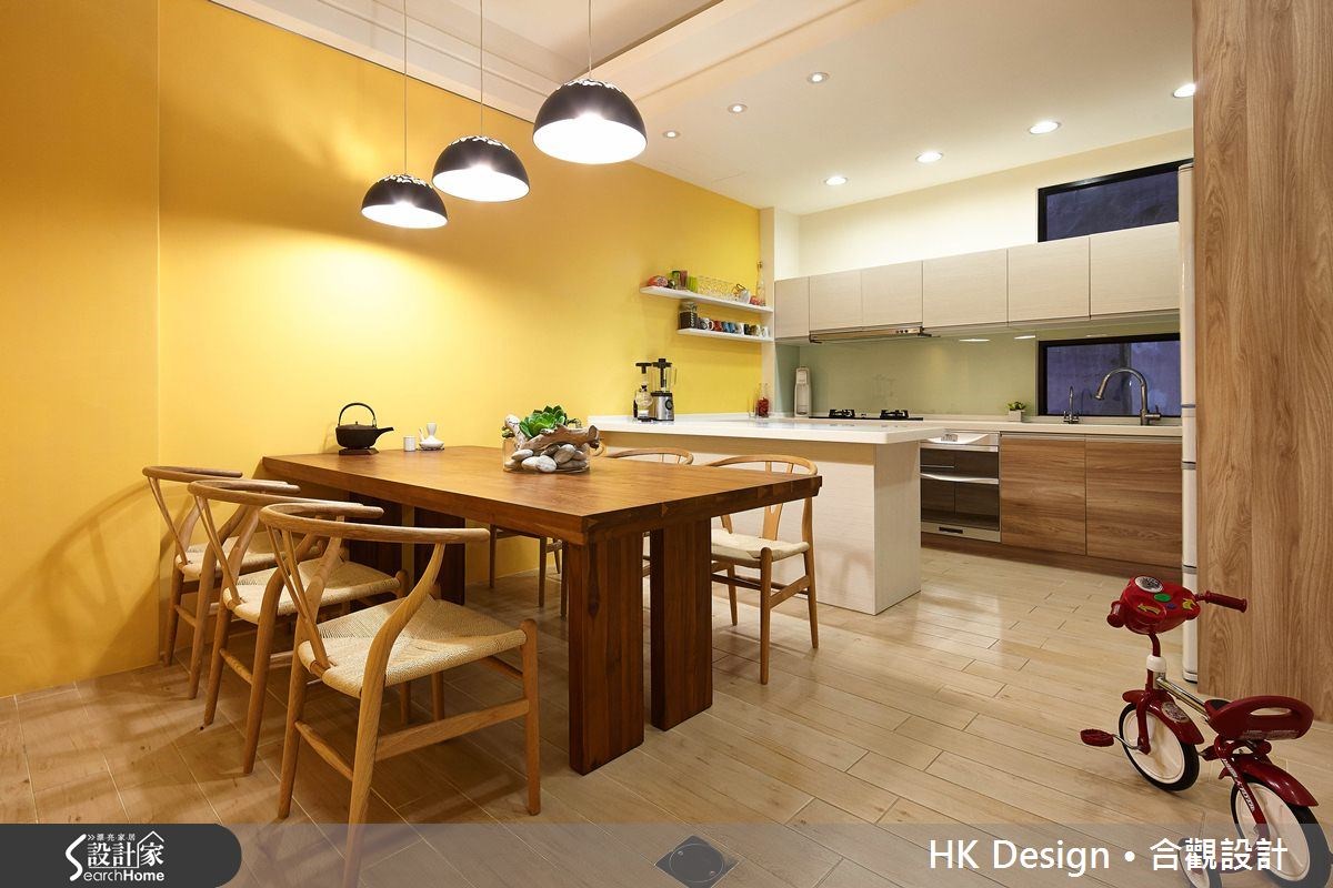 100坪老屋(16~30年)＿混搭風餐廳廚房案例圖片＿合觀室內裝修工程股份有限公司＿合觀_01之14