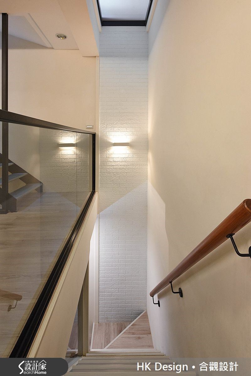 100坪老屋(16~30年)＿混搭風樓梯案例圖片＿合觀室內裝修工程股份有限公司＿合觀_01之21