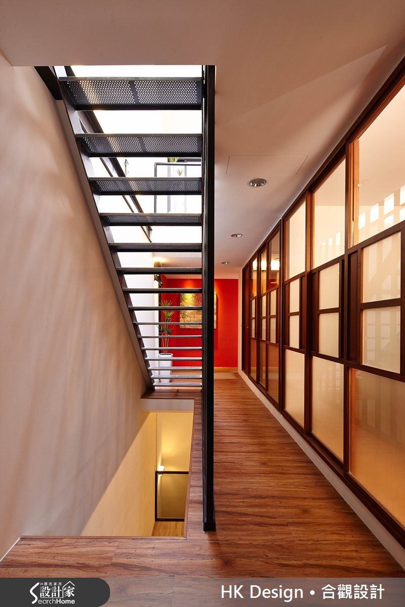 100坪老屋(16~30年)＿混搭風樓梯案例圖片＿合觀室內裝修工程股份有限公司＿合觀_01之27