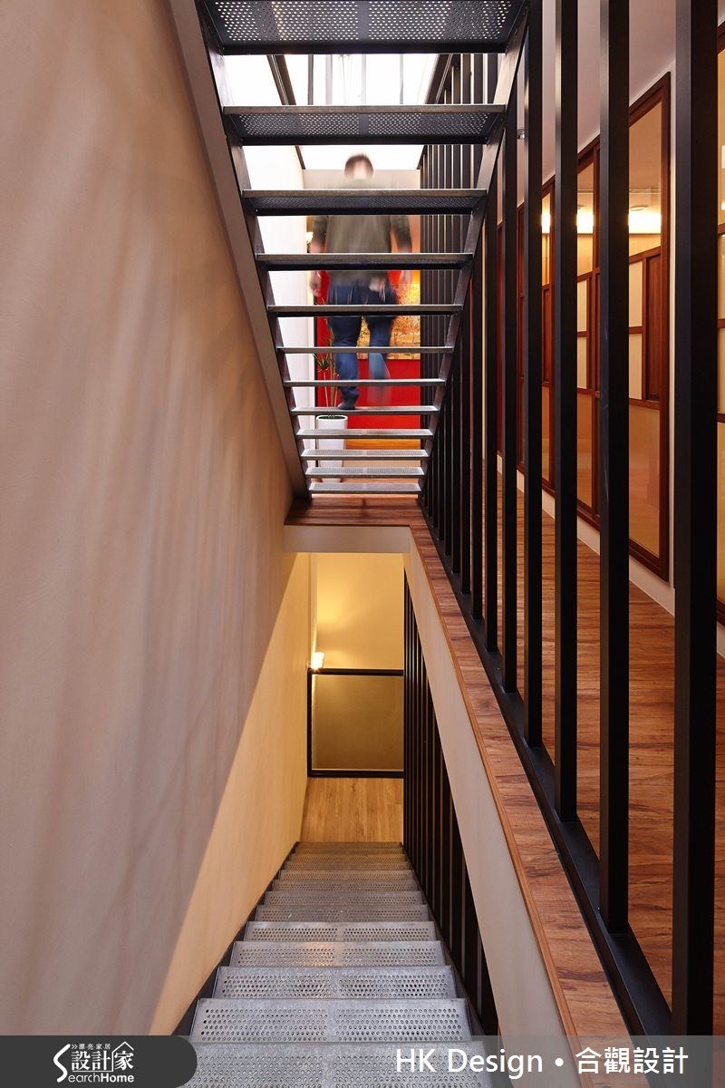 100坪老屋(16~30年)＿混搭風樓梯案例圖片＿合觀室內裝修工程股份有限公司＿合觀_01之28