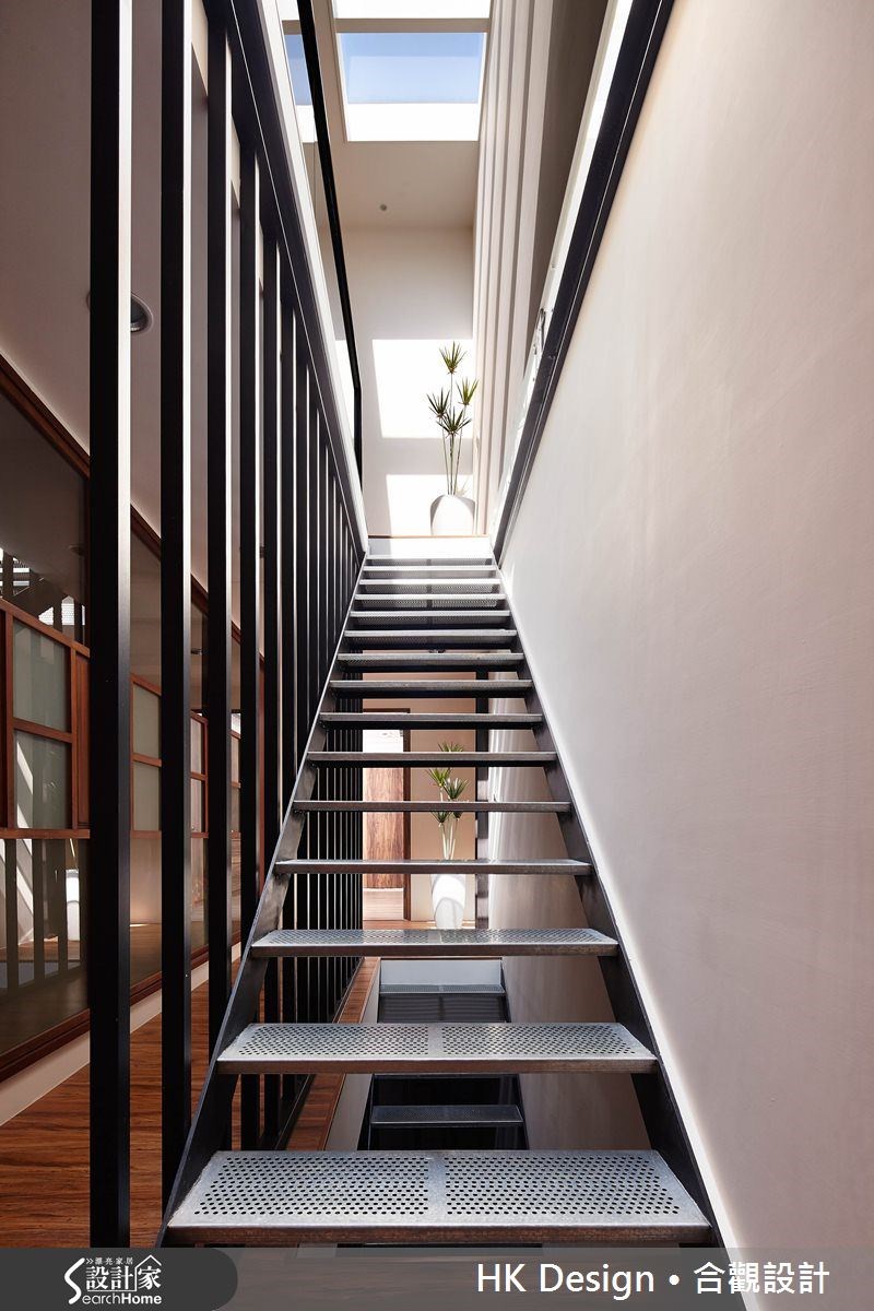 100坪老屋(16~30年)＿混搭風樓梯案例圖片＿合觀室內裝修工程股份有限公司＿合觀_01之31