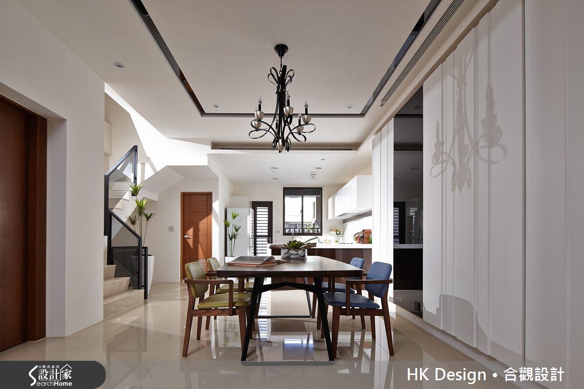 110坪新成屋(5年以下)＿混搭風餐廳廚房案例圖片＿合觀室內裝修工程股份有限公司＿合觀_02之8
