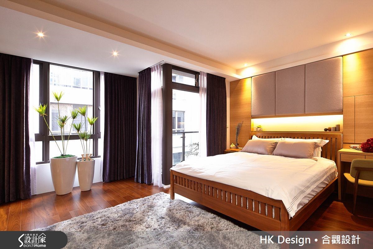110坪新成屋(5年以下)＿現代風臥室案例圖片＿合觀室內裝修工程股份有限公司＿合觀_03之16