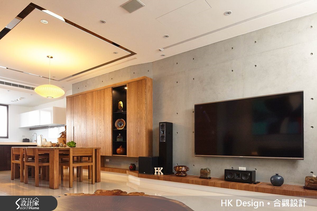 110坪新成屋(5年以下)＿混搭風客廳餐廳廚房案例圖片＿合觀室內裝修工程股份有限公司＿合觀_04之11