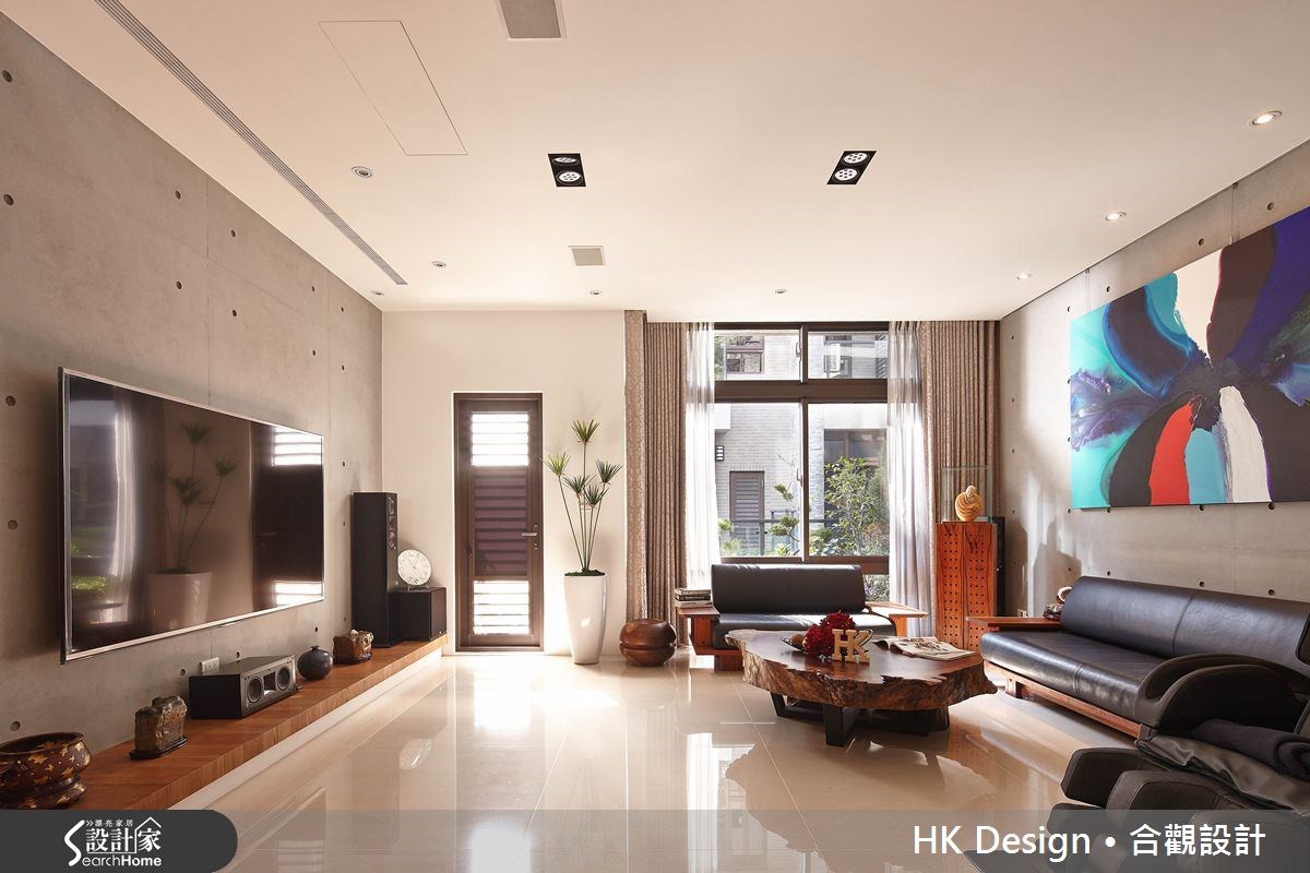 110坪新成屋(5年以下)＿混搭風客廳案例圖片＿合觀室內裝修工程股份有限公司＿合觀_04之12
